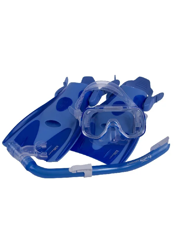 Tusa Sport Mini-Kleio Hyper-Dry Youth Mask/Snorkel/Fin Pack