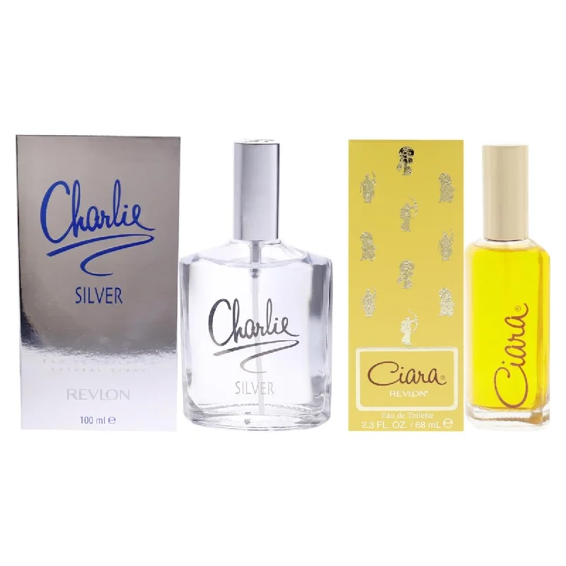 Revlon  Charlie Silver & Ciara Gift Set for Women - 2 Piece