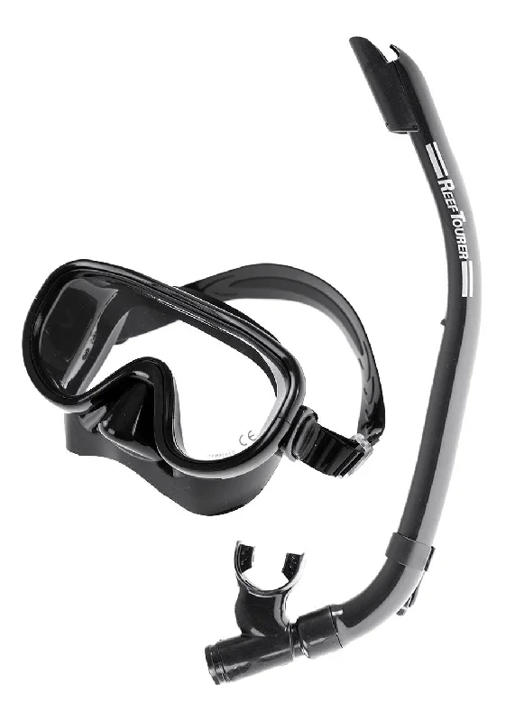 Tusa Reef Tourer Adult Mask And Snorkel Set