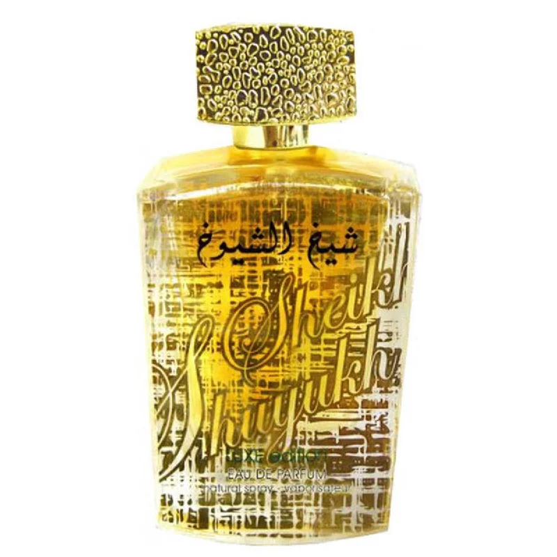 Lattafa  Lattfa Sheikh Al Shuyukh Men 50 ml Eau De Parfum Spray with 1.7 oz Deodorant Spray Gift Set