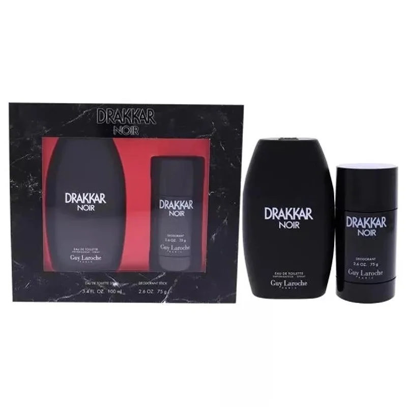 Guy Laroche  Drakkar Noir Gift Set for Men - Pack of 2