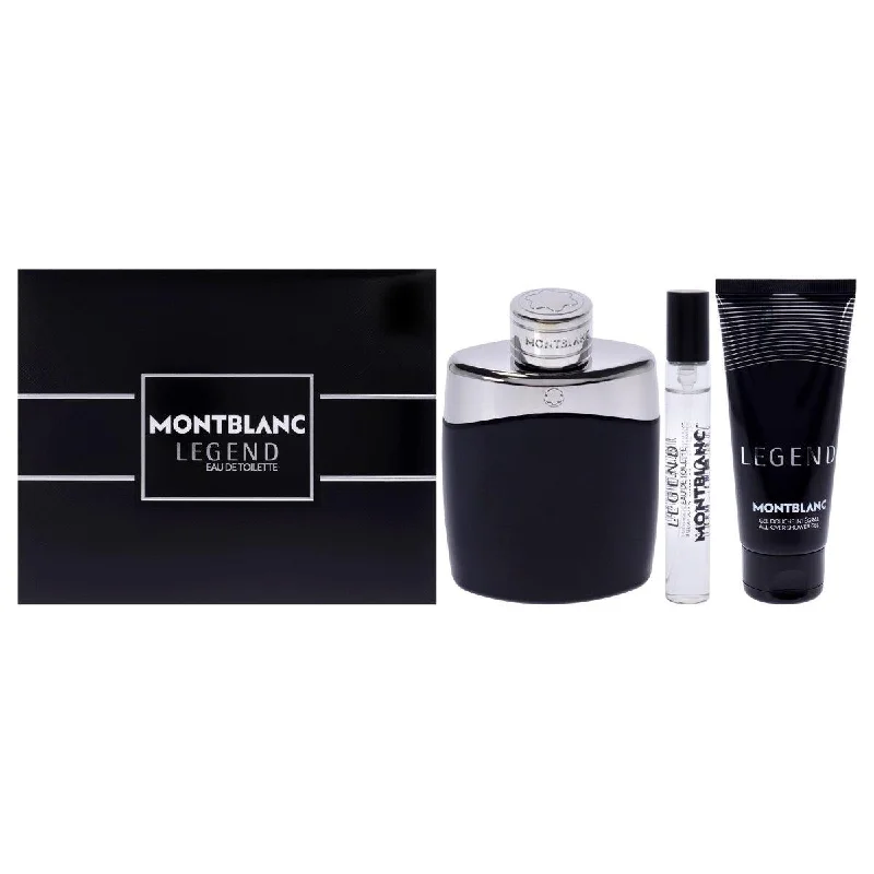 Mont Blanc  3 Piece Mont Blanc Legend Gift Set for Men