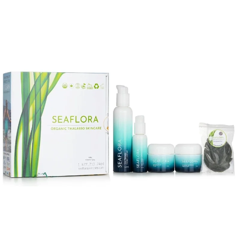 Seaflora  Organic Thalasso Skincare Graceful Anti-Aging Gift Set - 5 Piece