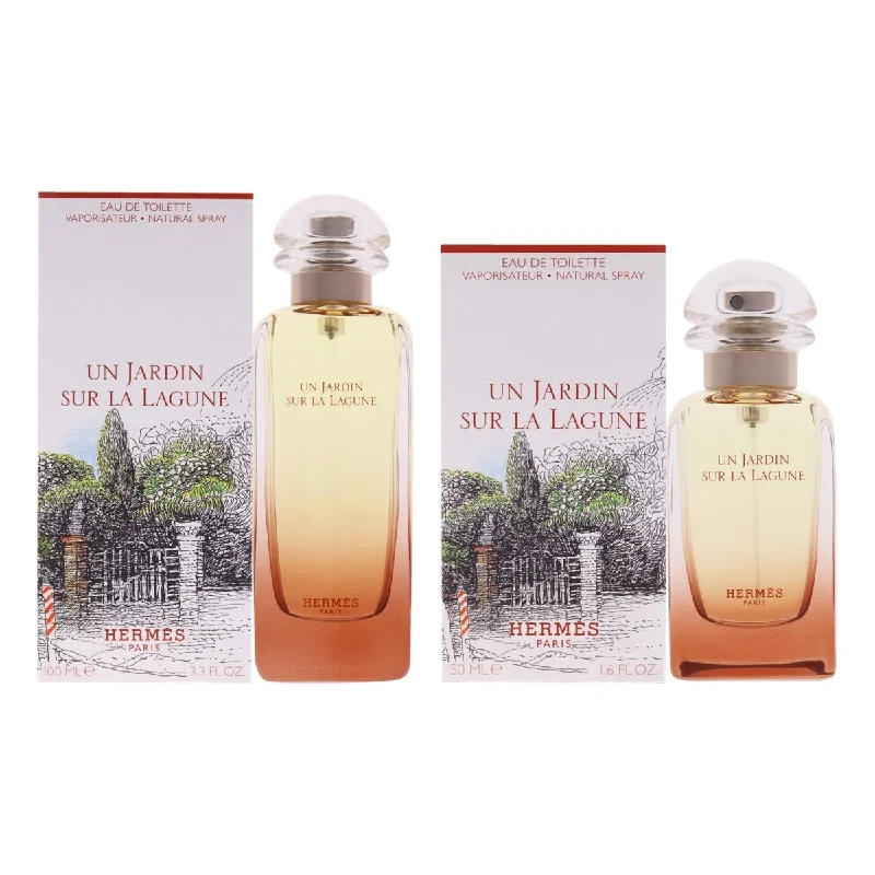 Hermes  Un Jardin Sur La Lagune Gift Set for Unisex - 2 Piece