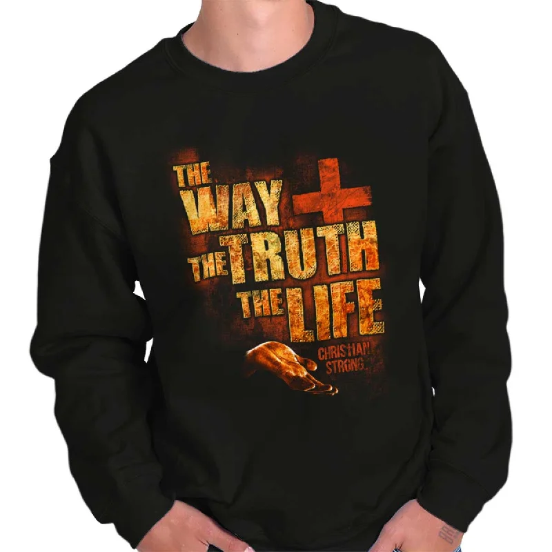 The Way Truth Life Crewneck Sweatshirt