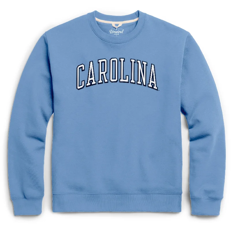 Carolina Blue UNC Embroidered Crewneck Sweatshirt by League