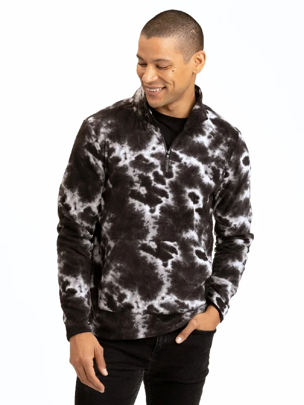 Pershing Atomic Tie Dye Half-Zip