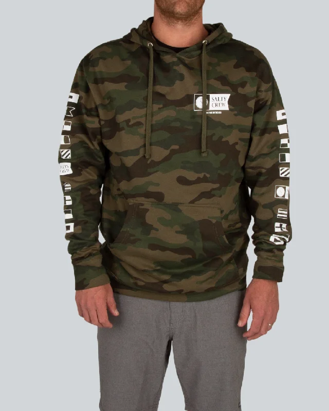 Alpha Hooded Fleece - Camo