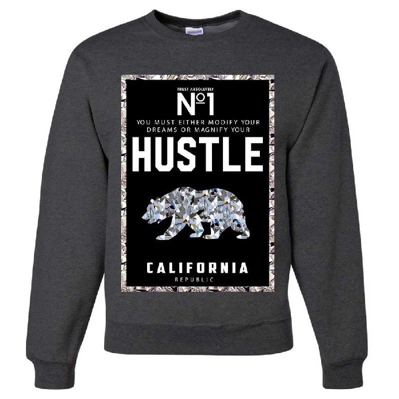 California Republic No. 1 Diamond Hustle Crewneck Sweatshirt