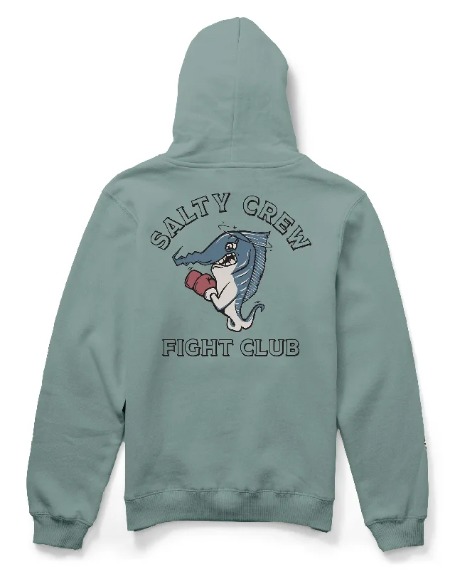 Fight Club Boys Hood Fleece - Mackerel