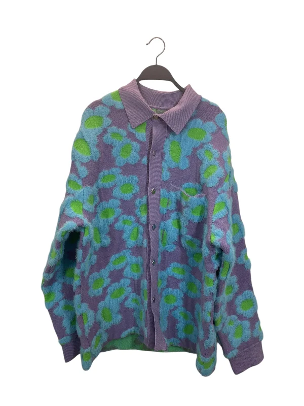 JACQUEMUS/Sweater/L/All Over Print/MLT/Oversize/BLUE FLOWER | GREEN | PURPLE