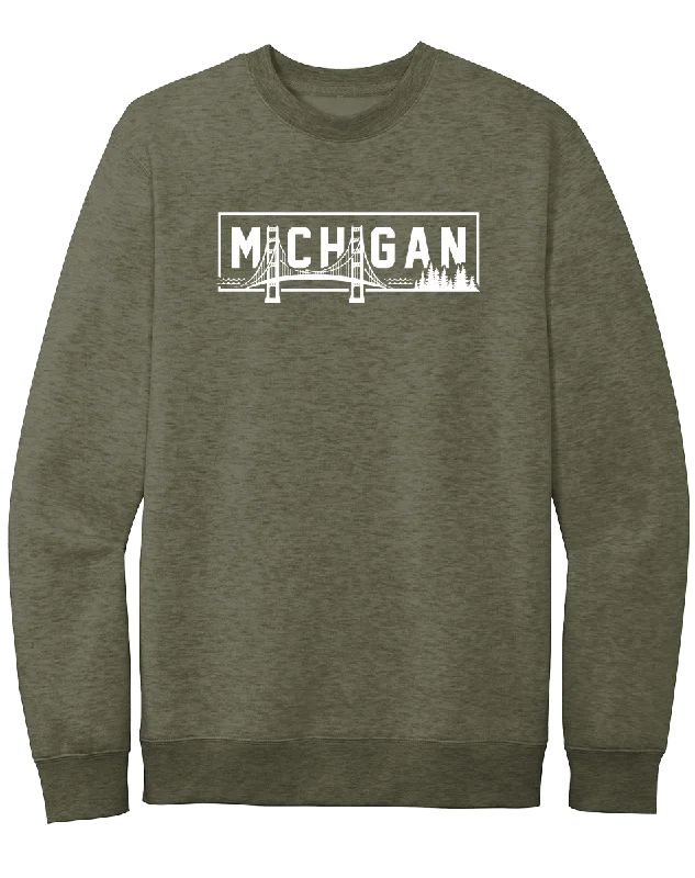 Michigan Mighty Mac Crewneck Sweatshirt