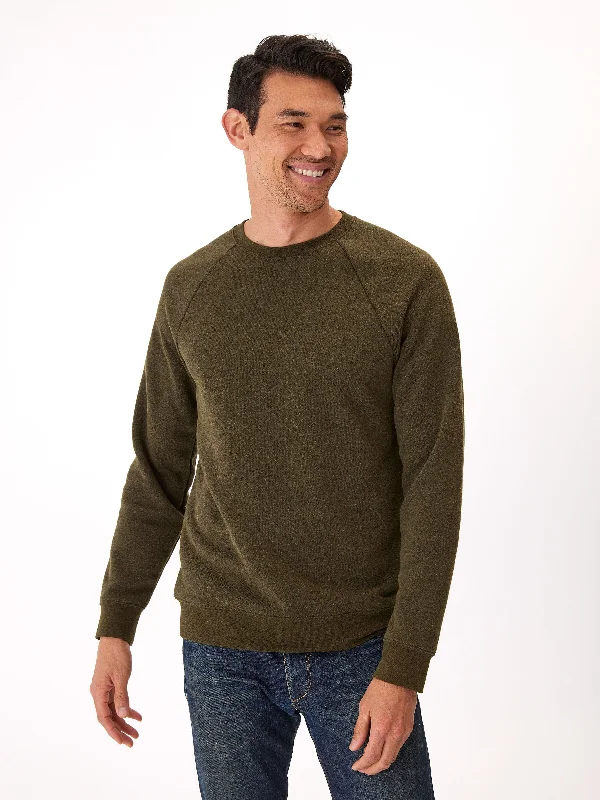 Triblend Long Sleeve Raglan Sweatshirt