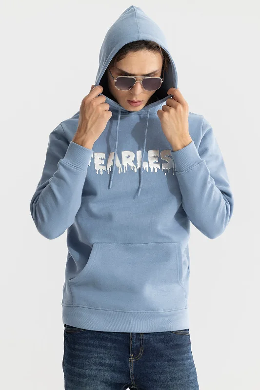 Fearless Blue Hoodie