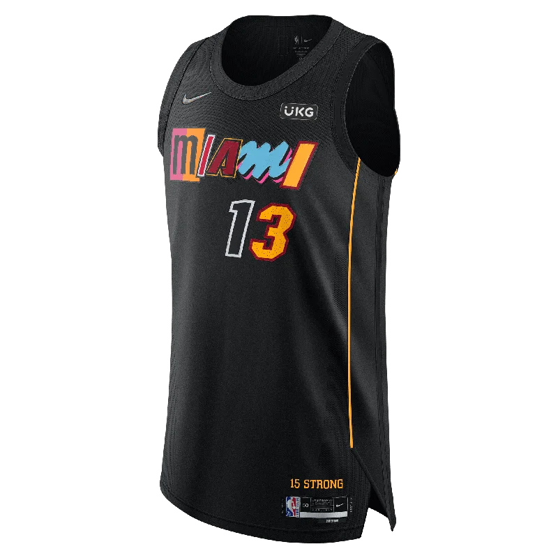 Bam Adebayo Nike Miami HEAT Mashup Authentic Jersey