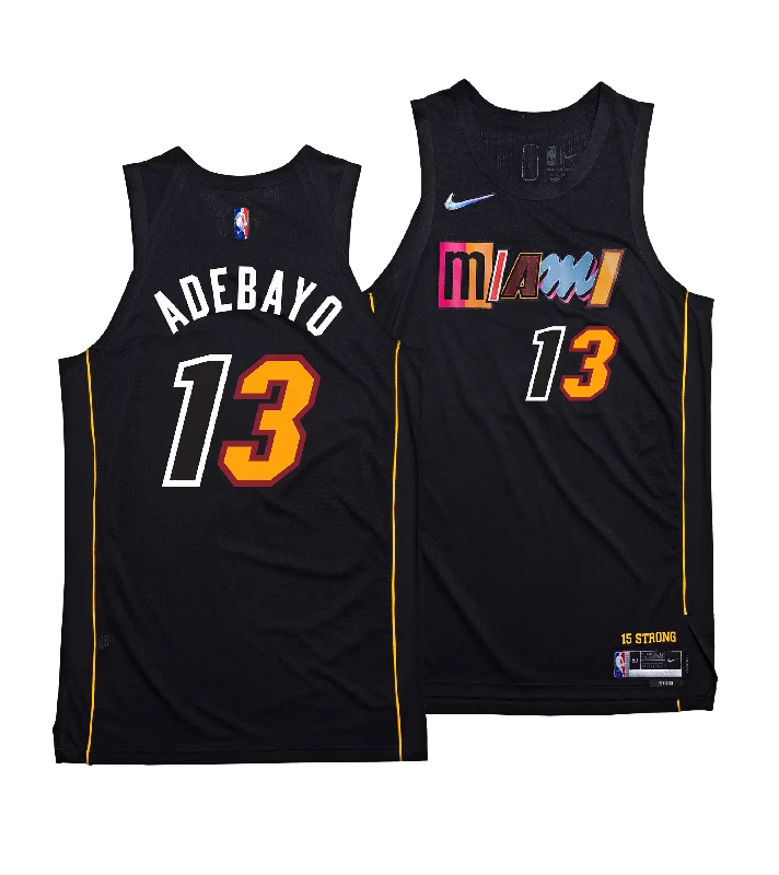 Bam Adebayo Nike Miami HEAT Mashup Swingman Jersey - Player's Choice