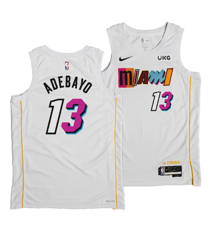 Bam Adebayo Nike Miami Mashup Vol. 2 Swingman Jersey - Player's Choice