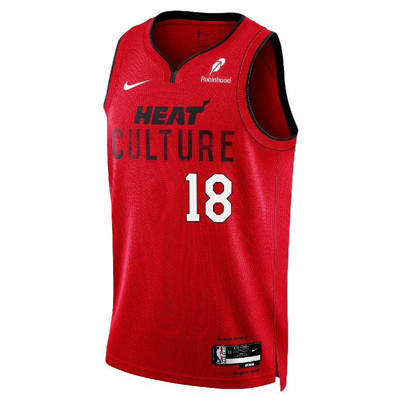 Alec Burks Nike HEAT Culture: Blood Red Swingman Jersey