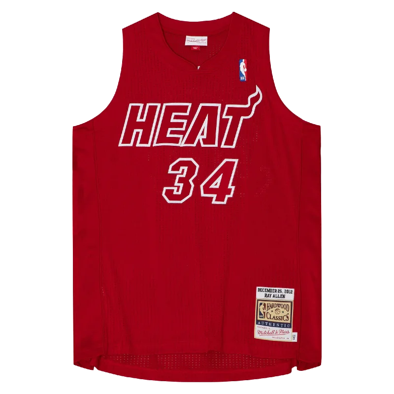 Ray Allen Mitchell and Ness 2012-13 Christmas Day Authentic Jersey