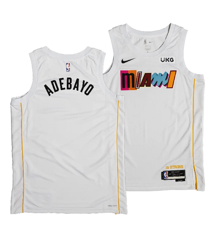 Bam Adebayo Nike Miami Mashup Vol. 2 Swingman Jersey - Custom Number Style