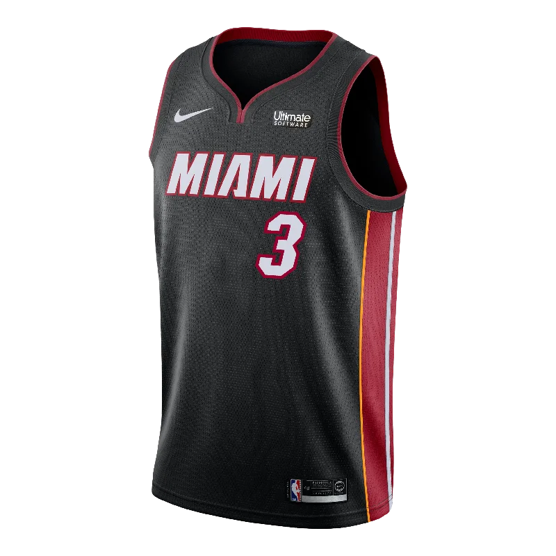 Dwyane Wade Nike Miami HEAT Youth Icon Black Swingman Jersey