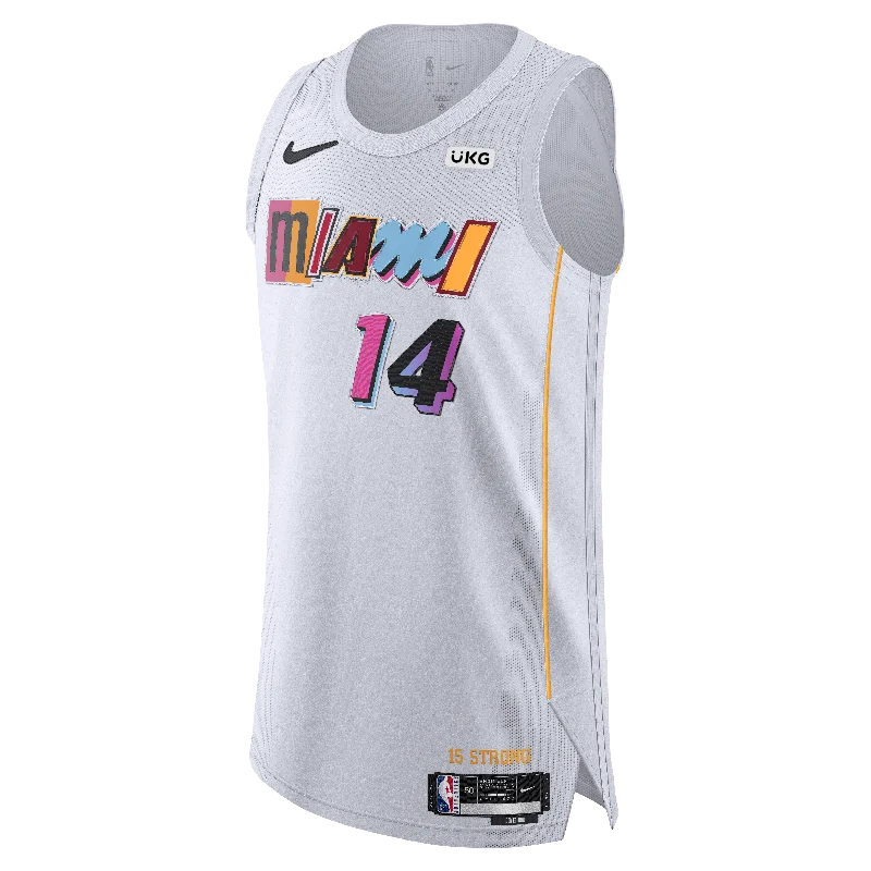 Tyler Herro Nike Miami Mashup Vol. 2 Authentic Jersey