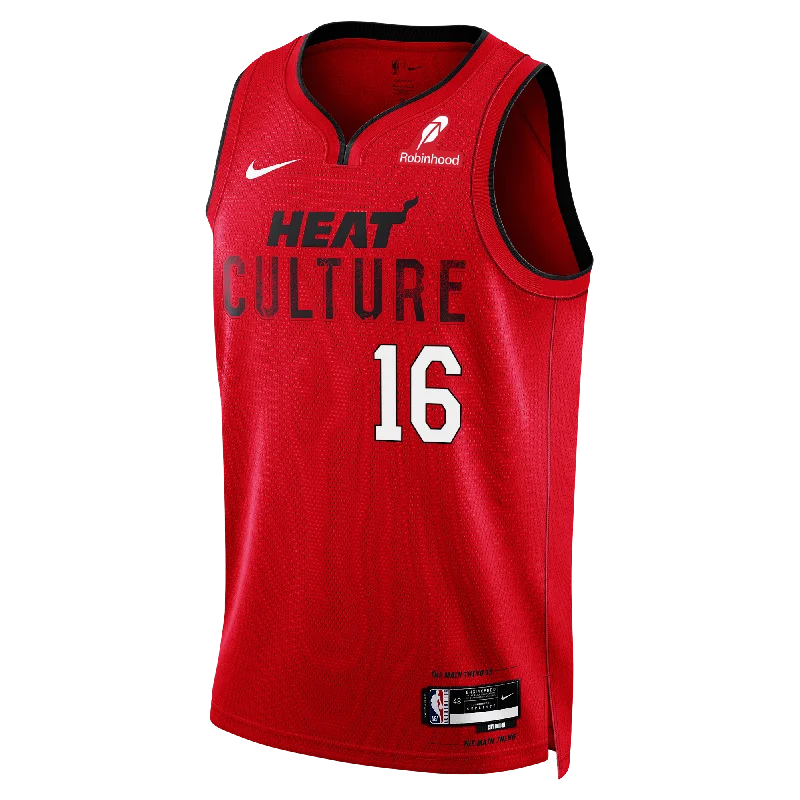 Keshad Johnson Nike HEAT Culture: Blood Red Swingman Jersey