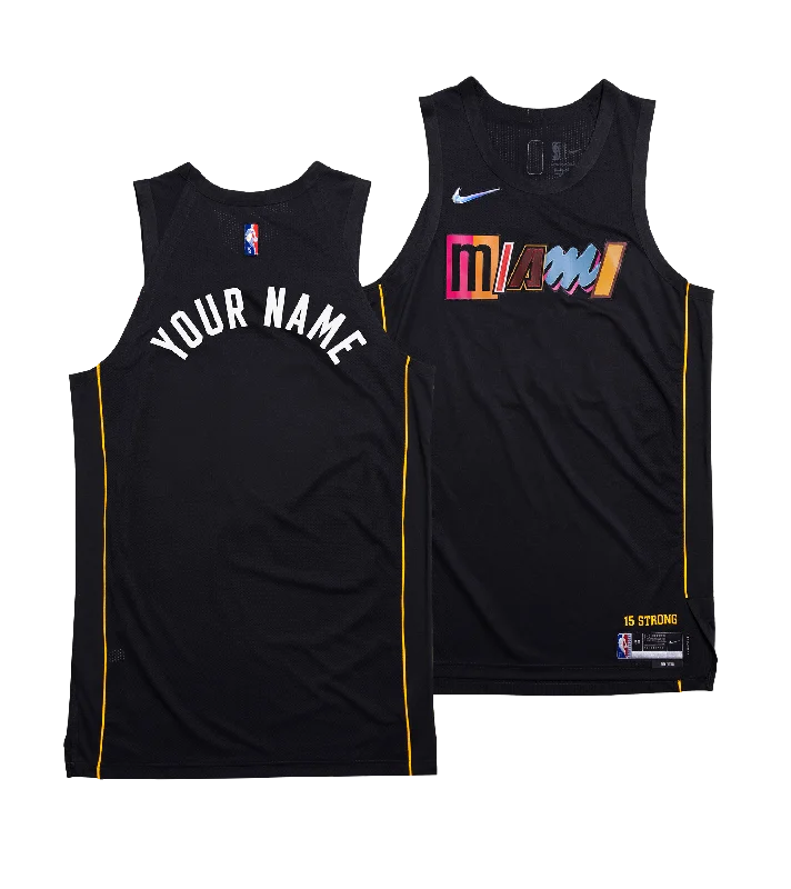 Nike Miami HEAT Mashup Youth Swingman Jersey - Personalized