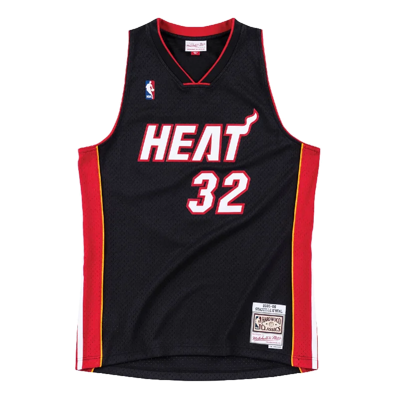 Shaquille O'Neal Mitchell and Ness Miami HEAT Swingman Jersey