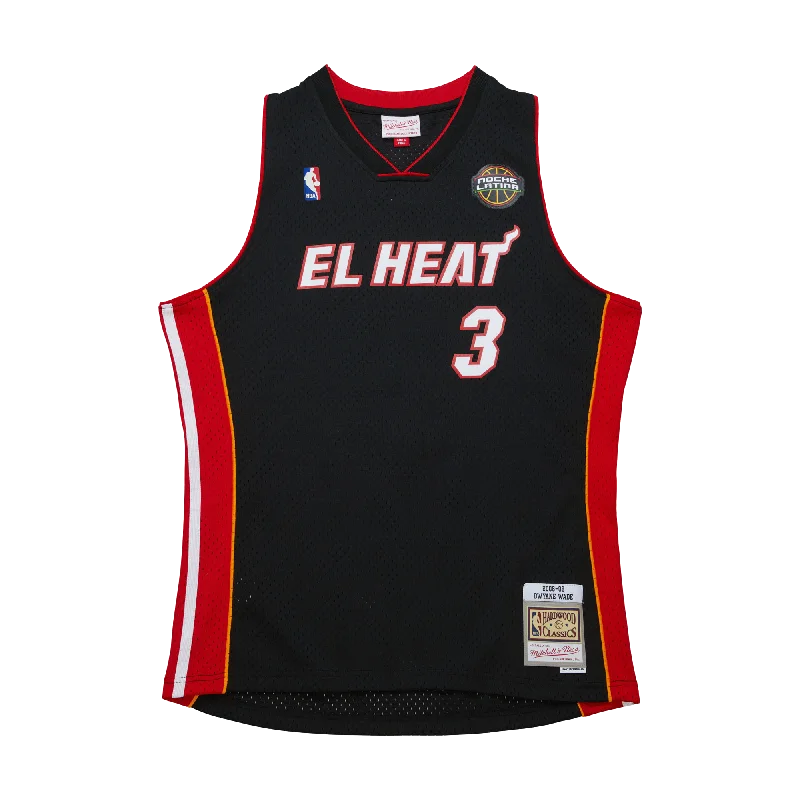 Dwyane Wade Mitchell & Ness 2008-09 EL HEAT Swingman Jersey