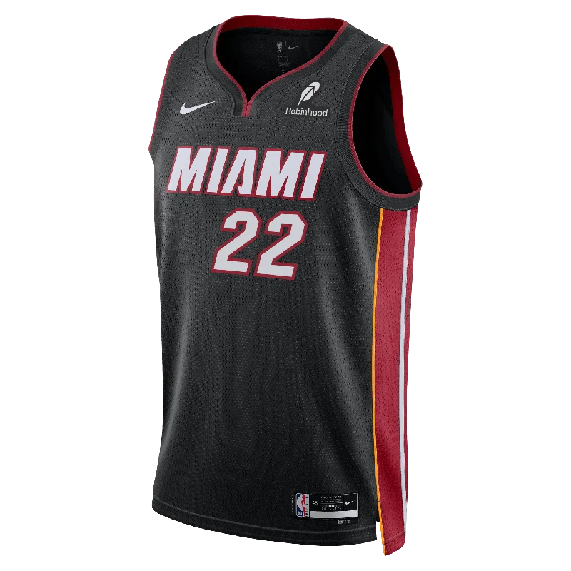 Jimmy Butler Nike Miami HEAT Youth Icon Black Swingman Jersey