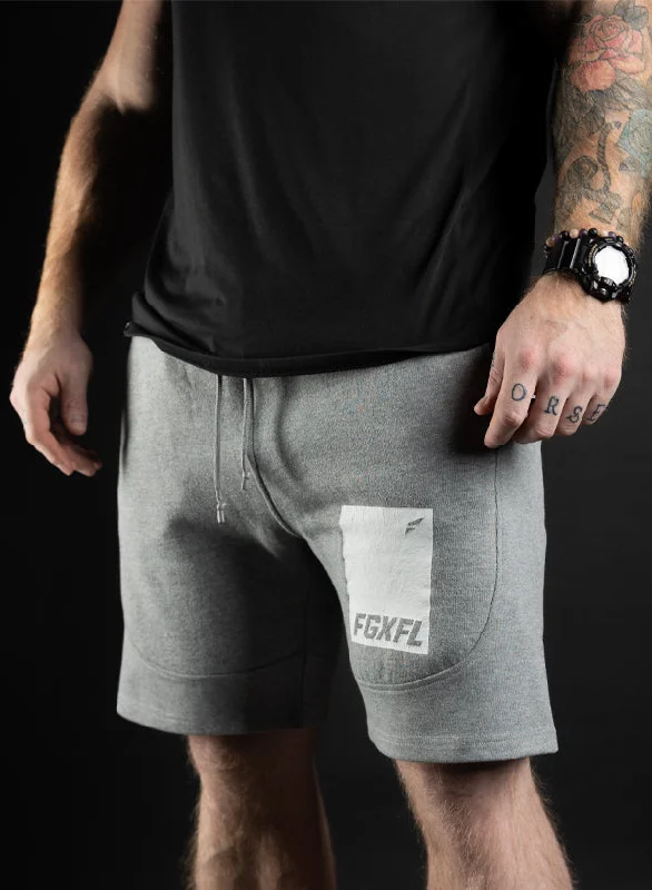 KNOCKOUT SWEATSHORTS - GREY