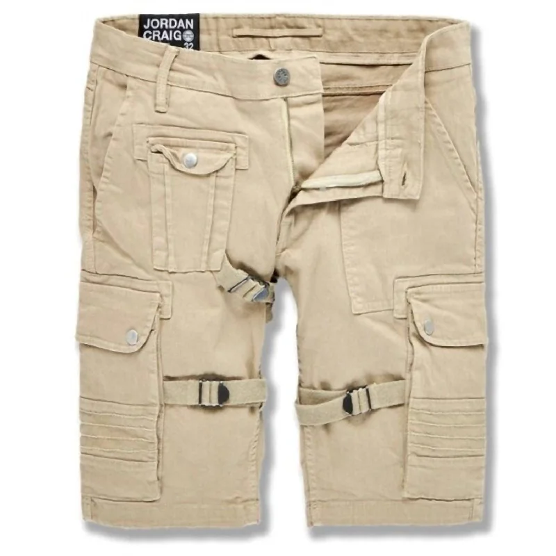 Men's Cairo Cargo Shorts In Safari