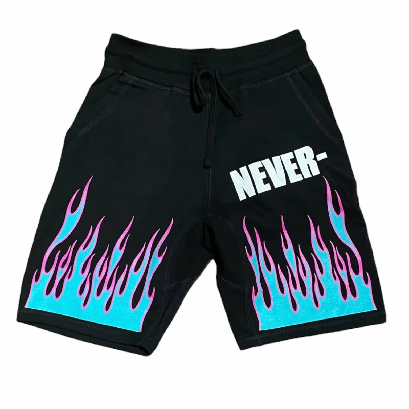 Men's Never Shorts In Black